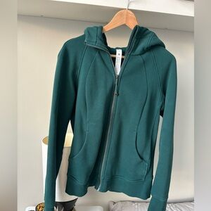 Lululemon scuba storm teal hoodie - sz 10